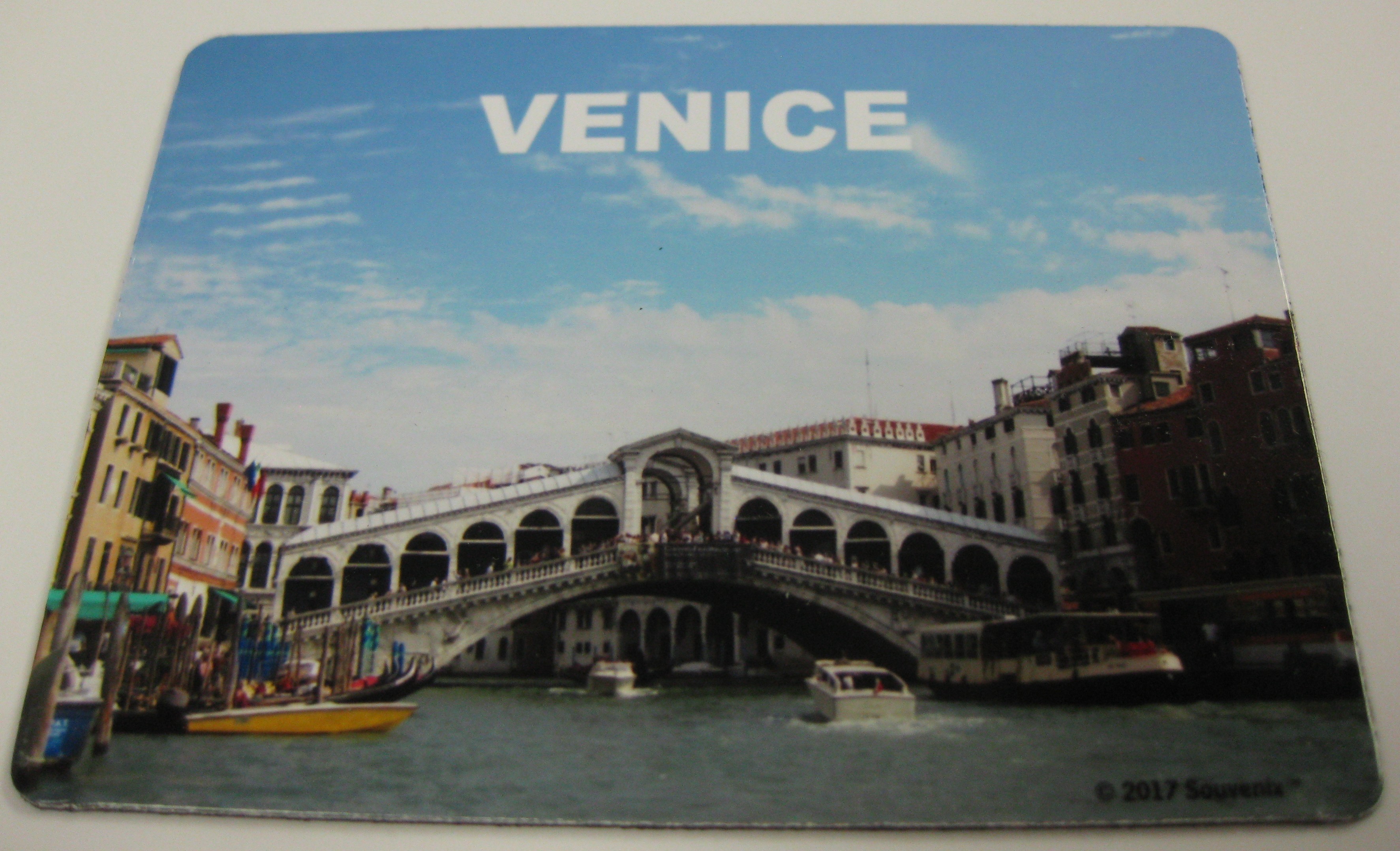 Italy Travel Souvenir Flexible Fridge MAGNET VENICE RIALTO BRIDGE