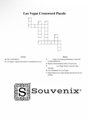 Las Vegas Crossword Puzzle #3